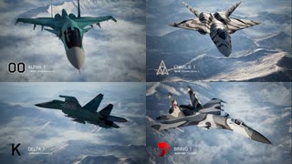 Ace Combat 7 Multiplayer581 バトルロイヤル Su-34 + HCAA