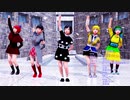 【そばかす式MMD】　 世界の真ん中を歩く        どれみー・なるみ・ぱるしー・ばんき・けーき