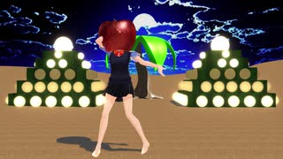 MMD りんごヘッドで砂の惑星