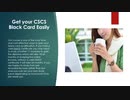 cscs black card without nvq