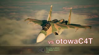 Ace Combat 7 Extra163 バトルロイヤル おとわ氏とのタイマン総集編