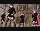 【MMD艦これ】金剛4姉妹でSweet Devil Colate Remix　女教師Ver　歌詞つき