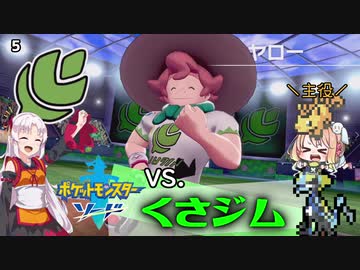 【ポケモン剣盾】そら×ついの色違いガラル旅～VS.くさジム～part5