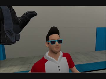 おいそこの君！ VRでもちゃんと前を向いて走ろうね！！