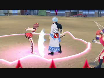 テイルズオブザレイズ春香さん VS銀魂戦