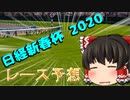 ゆっくりの競馬予想　~2020日経新春杯　予想~