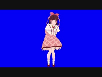 ひたすらくねくねする霊夢