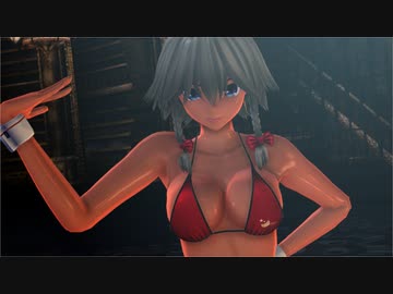【東方MMD】咲夜さんと美鈴にローリンガールを踊ってもらった