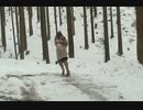 【妹と学ぶ雪道ヒールの危険】ヒールのブーツが滑って転倒＆立ち往生
