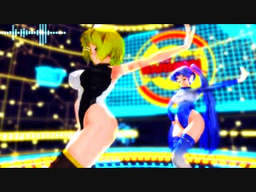 【MMD】らぶ式リンKKC＆らぶ式ミクKKCで「Gimme×Gimme」