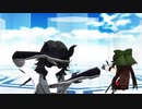 【MMD艦これ】神通さんと軽巡棲姫で疑心暗鬼