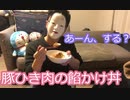 ワタル（実況プレイ）youtuberへの道：豚ひき肉の餡かけ丼作ってみた