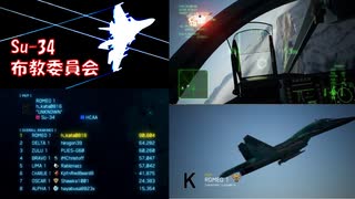 Ace Combat 7 Multiplayer596 バトルロイヤル Su-34 + HCAA