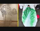 透明な服がTwitterで話題／食べ物の掛布団