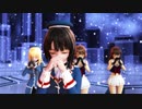 【MMD艦これ】高雄型四姉妹の「WINTER_ALICE」：1080P