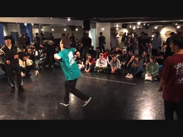 【バトクラVOL.9】むぎちょこ vs Tofu gang (2on2 BEST16-4) 【アニソンダンスバトル】