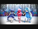 【MMD花騎士】ふに３人で「スノートリック」