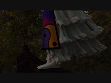 【東方3D】夜風は優しく髪を揺らすのみ