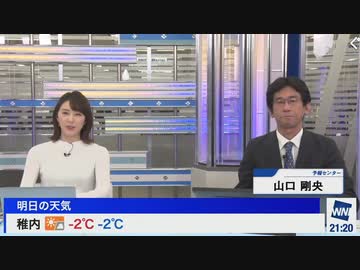 最新気象解説 山口さんは猫お好きですか？ (2020-01-22)