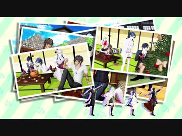 【MMD刀剣乱舞】ふわりクレヨン【伊達組】