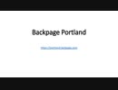 Backpage Portland