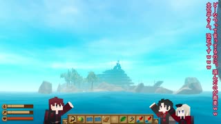 【刀剣偽実況】 漂流日誌2　筏7階目【raft】