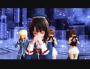 【MMD艦これ】演出修正版 高雄型四姉妹の「WINTER_ALICE」:1080p