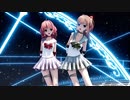 【MMD】らぶ式Saya・Rougeで『Twinkle Days』1080p