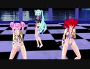 【初音ミク　小春音アミ　重音テト】】FREELY TOMORROW【MMD】