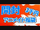 【開封】初売り！アニメイトの3千円福袋！かぜり＠なんとなくゲーム系動画の購入品紹介