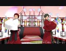 【MMDあんスタ】撫子色ハート【蓮巳と鬼龍】