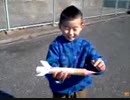 のまさんち「リョウイチ博士！①フィルムケースロケット発射実験」