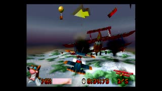 クラッシュ・バンディクー 3 げきついおう オレンジバロン 0:59:16