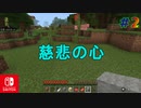 【Minecraft】慈悲の心を持て！？今更知識ゼロから始めるマイクラ生活第二話！ [Switch]