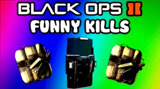 Black Ops 2 Funny Kills & Killcams 5 - Assault Shield C4 Trap, Frag Kill, Suicide Trolling (Funtage)