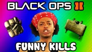 Black Ops 2 Funny Kills & Killcams 3 - C4, Claymores, No Homo Assault Shield, RC-XD Trolling/Funtage