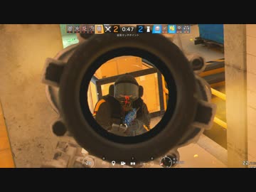 【実況】FPSド素人でも楽しく1キル目指してレインボーシックスシージ part36