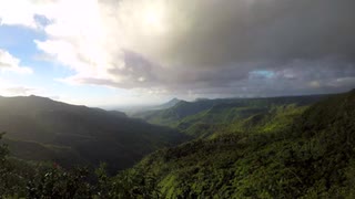 Timelapse of Clouds Passing Over Black River Gorges　金本朝樹