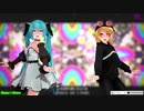 【MMD】Gimme×Gimme【原曲MV風モデル】固定カメラ