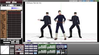 2020/01/28 22:25放送分_MMD作業_モーション修正 5