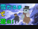遭難した雪山で雪だるまを発見…！？（スノー前編）＃１０ ー【Human Fall Flat（ヒューマンフォールフラット）】PS4