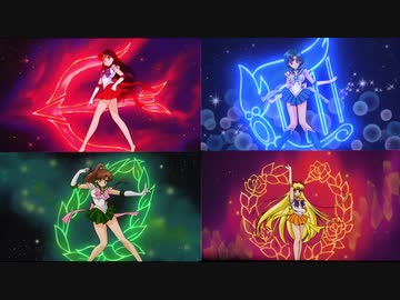 超美麗高画質 セーラームーン 変身 技 ニコニコ動画