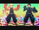 【鬼滅のMMD】炭治郎と善逸でビバハピ