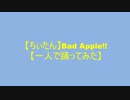 【ちぃたん】Bad　Apple!!【一人で踊ってみた】
