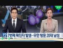 韓国で7人目の感染者一人は3番目から感染...武漢からの帰国者18人にも熱の症状