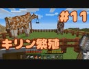 マインクラフトJAVA版：追加動物と追加バイオームの世界：＃１１