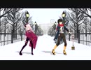 【にじさんじMMD】ましろと奈羅花に「スターナイトスノウ」を踊ってもらった