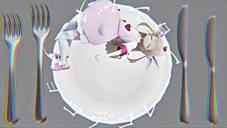 【名取さなMMD】名取にビターチョコデコレーション、演じてもらった。