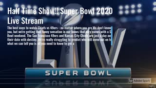 【LIVE@!!】 Half Time Show Watch Online Super Bowl 2020 Live Stream