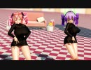 【MMD】 KissMe愛してる 【重音テト 重音テナ】